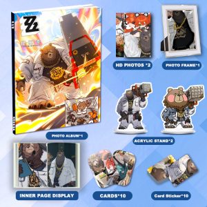 Zenless Zone Zero Ben Bigger Zzz Photobook Album Art Photo Book Set Poster Photocard Card Sticker Acrylic Stand Keychain Pin Badge (Copy)