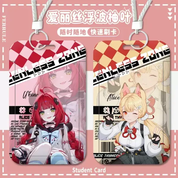 Zenless Zone Zero Alice Thymefield, Ukinami Yuzuha ZZZ Card Holder