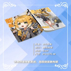 Zenless Zone Zero Ju Fufu Zzz Photobook Album Art Photo Book Set Poster Photocard Card Sticker Acrylic Stand Keychain Pin Badge