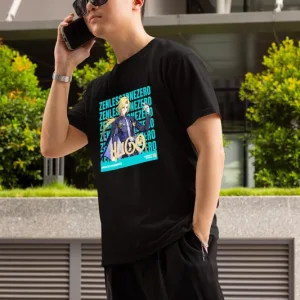 Zenless Zone Zero T-Shirt- HUGO VLAD | Minimalist Fan Shirt Streetwear | Anime Gacha Graphics