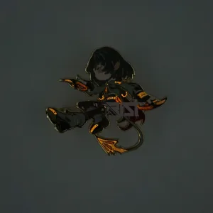 Zenless Zone Zero - Glow In The Dark - Hard Enamel Enamel Jane Doe, Zhu Yuan, Qingyi, Seth Lowell N.E.P.S Pin