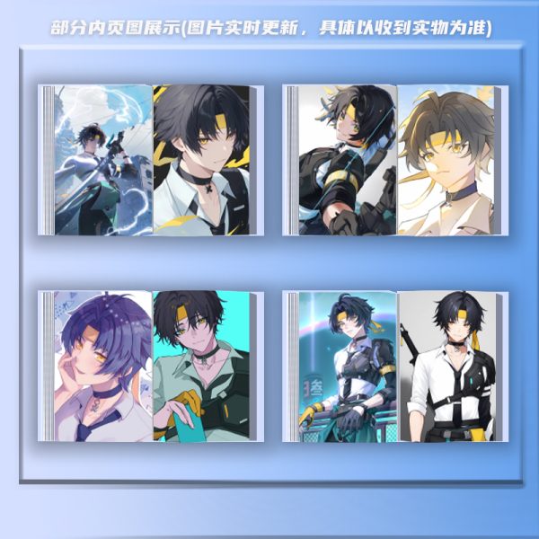 Zenless Zone Zero Asaba Harumasa Zzz Photobook Album Art Photo Book Set Poster Photocard Card Sticker Acrylic Stand Keychain Pin Badge