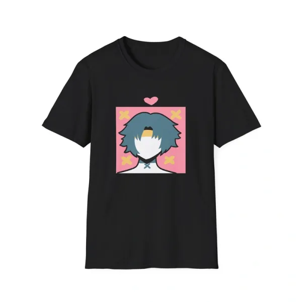 Harumasa Fan Zenless Zone Zero Softstyle T-Shirt Subtle Casual Cosplay Meme Fangirl Fanboy Streetwear Graphic Tee Subtle Minimalistic Unisex