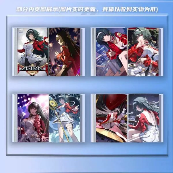 Zenless Zone Zero Astra Yao Zzz Photobook Album Art Photo Book Set Poster Photocard Card Sticker Acrylic Stand Keychain Pin Badge