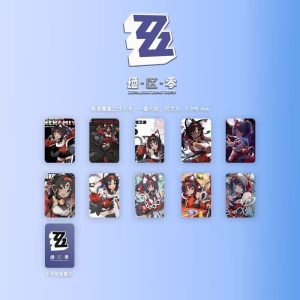 Zenless Zone Zero Nekomiya Mana Zzz Photobook Album Art Photo Book Set Poster Photocard Card Sticker Acrylic Stand Keychain Pin Badge