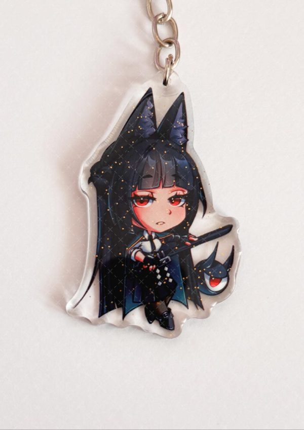 Zenless Zone Zero keychainscharms - Burnice, Miyabi, Lighter