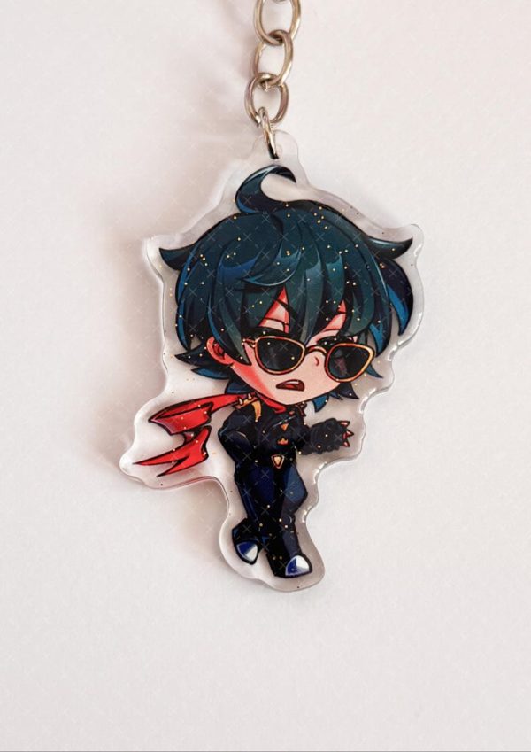 Zenless Zone Zero keychainscharms - Burnice, Miyabi, Lighter