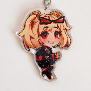 Zenless Zone Zero keychainscharms - Burnice, Miyabi, Lighter