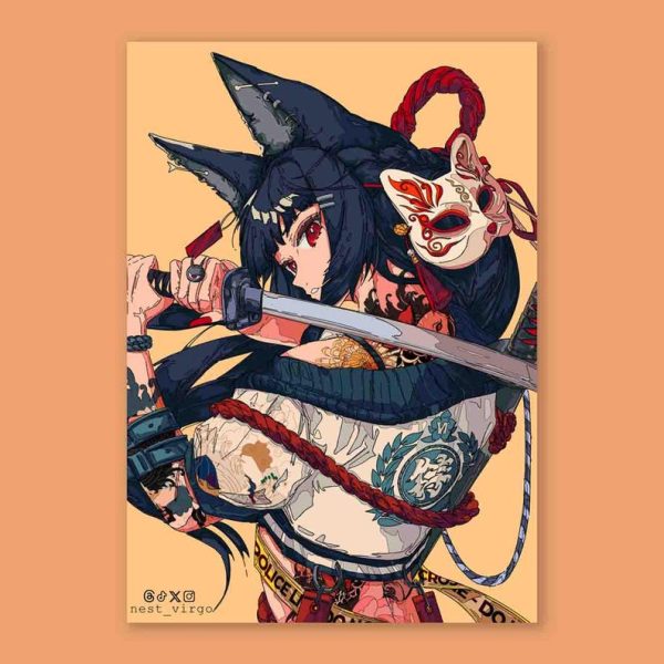 Miyabi Zenless Zone Zero Fanart Illustration | Nestvirgo