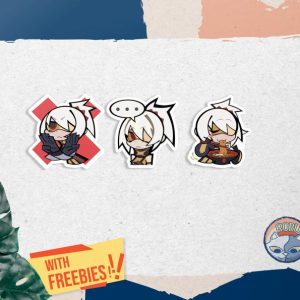 ZZZ: Obol Squad Trigger & Soldier 11 Zenless Zone Zero Stickers