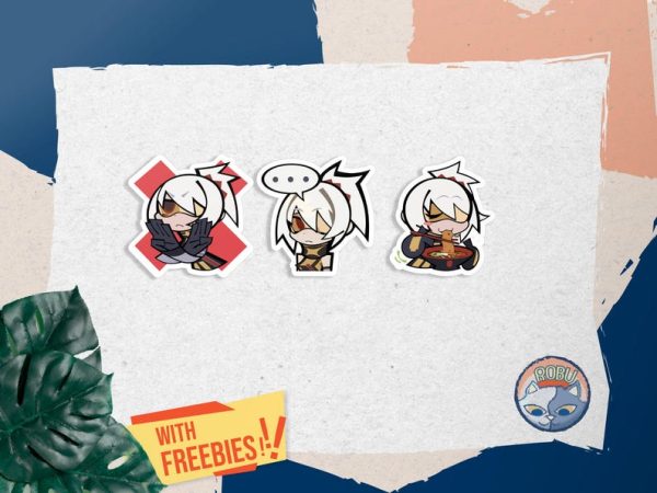 ZZZ: Obol Squad Trigger & Soldier 11 Zenless Zone Zero Stickers