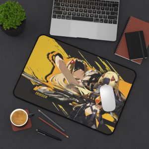 Premium Trigger Mousepad | Zenless Zone Zero Desk Mat | Obol Squad Deskmat | Anime & ZZZ Gamers | Large Gaming Mat for Desk Setup