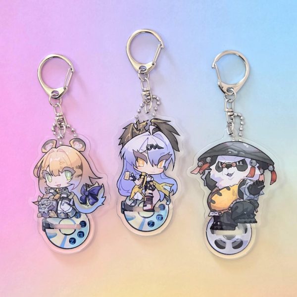 Zenless Zone Zero - Yixuan, Ju Fufu, Pan Yinhu Acrylic Charms - Keychain & Standee - Yunkui Summit ZZZ