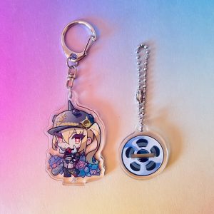 Zenless Zone Zero - Acrylic Charms - Burnice, Caesar, Lighter, Lucy, Piper - Keychain & Standee - Sons of Calydon ZZZ