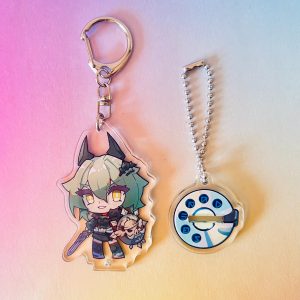 Zenless Zone Zero - Acrylic Charms - Burnice, Caesar, Lighter, Lucy, Piper - Keychain & Standee - Sons of Calydon ZZZ