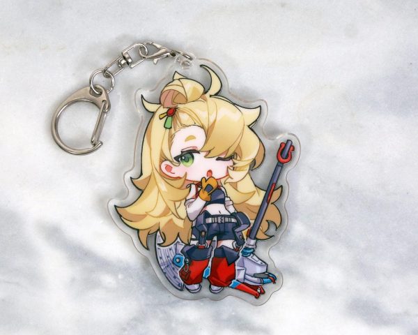 Piper Wheel Keychain - Zenless Zone Zero Acrylic Charm