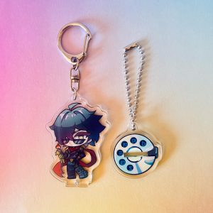 Zenless Zone Zero - Acrylic Charms - Burnice, Caesar, Lighter, Lucy, Piper - Keychain & Standee - Sons of Calydon ZZZ