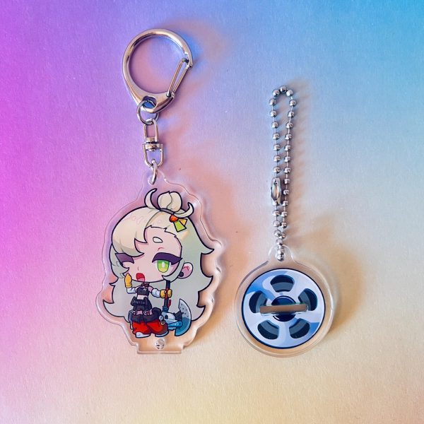 Zenless Zone Zero - Acrylic Charms - Burnice, Caesar, Lighter, Lucy, Piper - Keychain & Standee - Sons of Calydon ZZZ