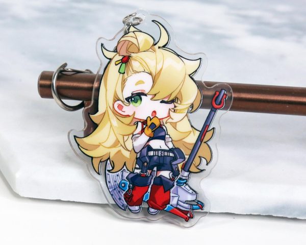 Piper Wheel Keychain - Zenless Zone Zero Acrylic Charm