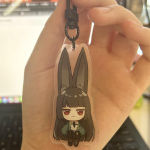 Cute Funny Kawaii ZZZ Zenless Zone Zero Miyabi Hoshimi Keychain Charm