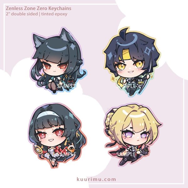 Zenless Zone Zero Acrlyic Keychains