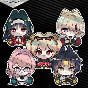 Zenless Zone Zero Keychain - Astra Yao, Evelyn, Hoshimi Miyabi, Burnice, Harumasa, Yanagi charms