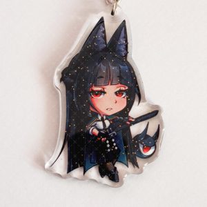 Zenless Zone Zero keychainscharms - Burnice, Miyabi, Lighter