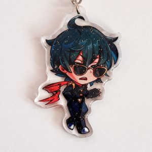 Zenless Zone Zero keychainscharms - Burnice, Miyabi, Lighter