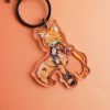 PULCHRA Inspired Acrylic Keychain-Hand Drawn Anime Art Gift for Graduation & Birthdays,Custom Artisan Keyring,Original Accessory，ZZZ