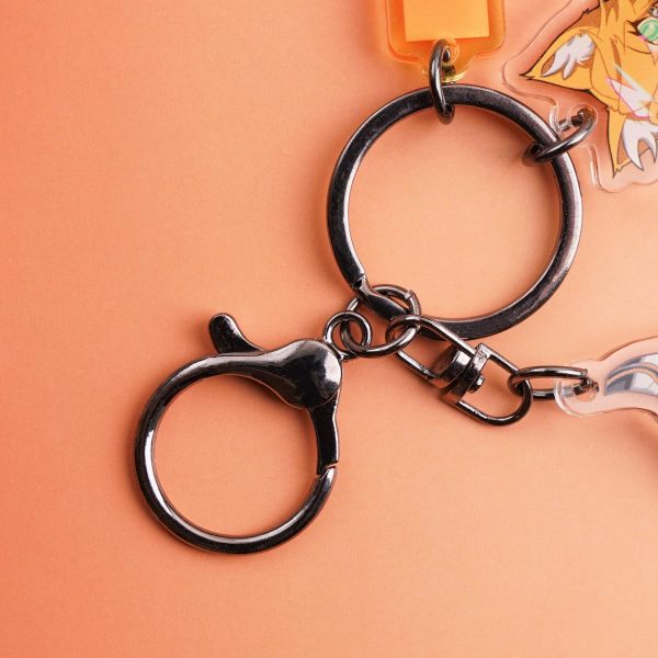 PULCHRA Inspired Acrylic Keychain-Hand Drawn Anime Art Gift for Graduation & Birthdays,Custom Artisan Keyring,Original Accessory，ZZZ