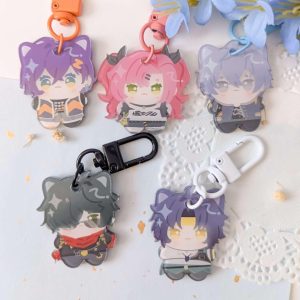 ZZZ Zenless Zone Zero Acrylic Charms - Wise, Belle, Nicole, Lighter, Harumasa