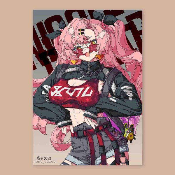 Nicole Demara Zenless Zone Zero Fanart Illustration | Nestvirgo
