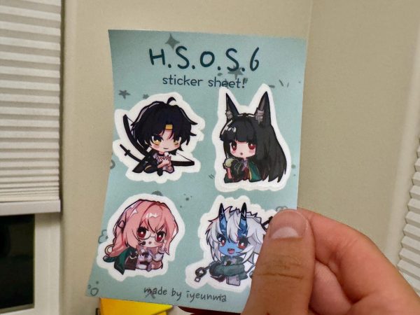 Miyabi Harumasa Yanagi Soukaku Zenless Zone Zero Sticker Sheet! Hollow Special Operations Section 6, HOS6, ZZZ