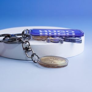 Zenless Zone Zero HUGO Acrylic Keychain - Original Hand-Drawn Anime Art - Fantasy Collectible Gift for Fans-Durable Backpack Charm