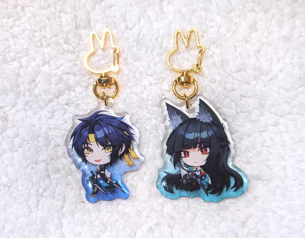 Miyabi & Harumasa - Zenless Zone Zero Acrylic Charms
