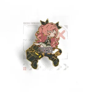 Zenless Zone Zero - Glow In The Dark - Hard Enamel Enamel Anby Demara, Nicole Demara Pin