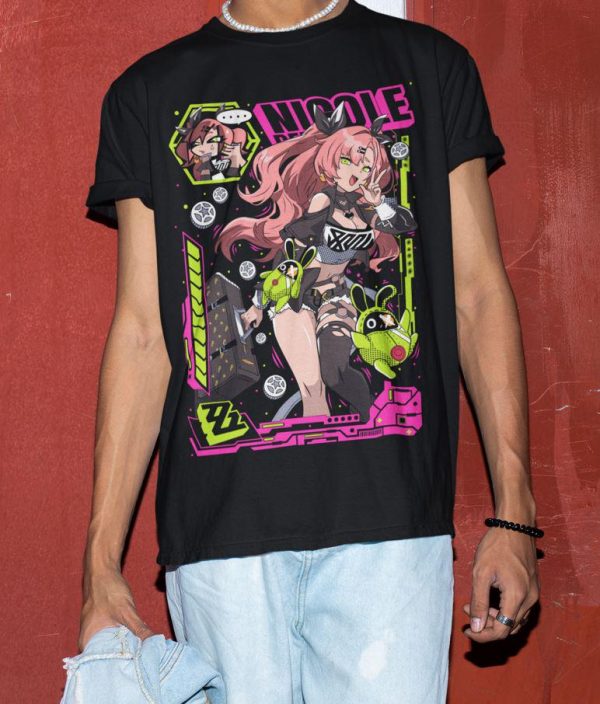 Zenless Zone Zero Nicole Demara Heroes Vintage Tee