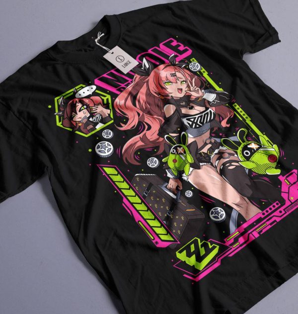 Zenless Zone Zero Nicole Demara Heroes Vintage Tee