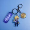 Zenless Zone Zero HUGO Acrylic Keychain - Original Hand-Drawn Anime Art - Fantasy Collectible Gift for Fans-Durable Backpack Charm