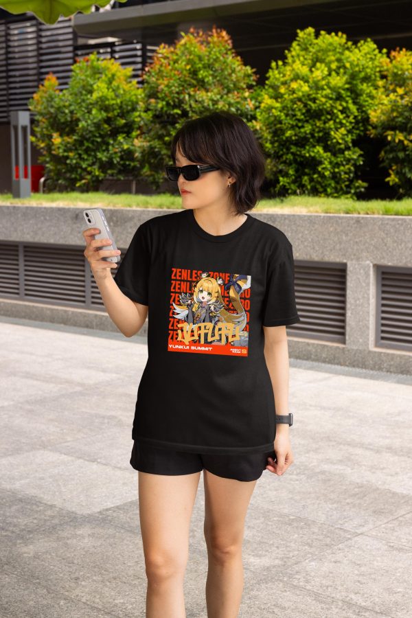 Zenless Zone Zero T-Shirt- JU FUFU | Minimalist Fan Shirt Streetwear | Anime Gacha Graphics