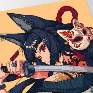 Miyabi Zenless Zone Zero Fanart Illustration | Nestvirgo