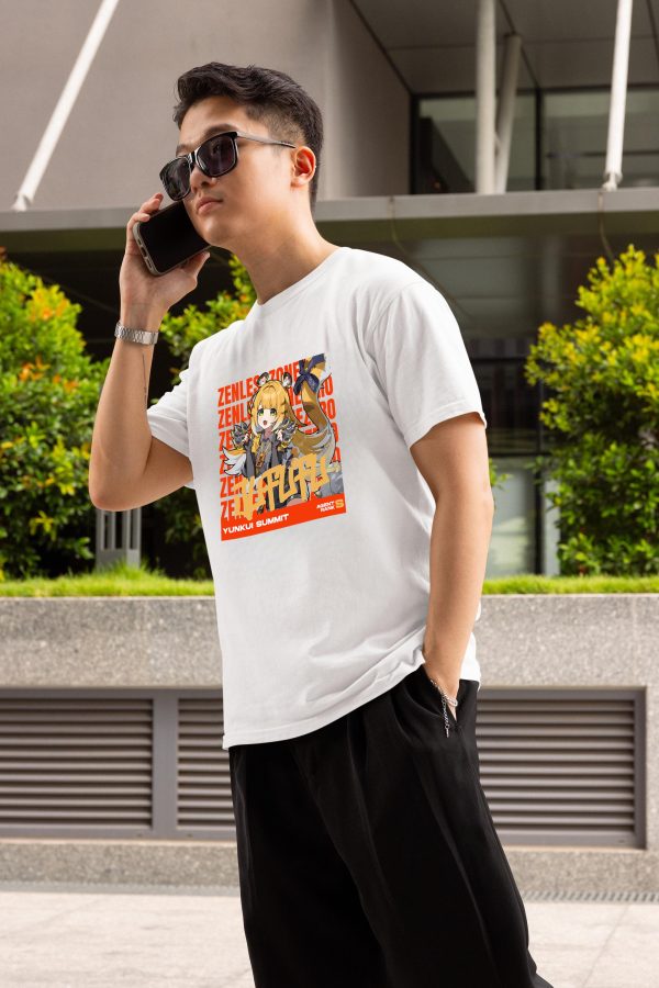 Zenless Zone Zero T-Shirt- JU FUFU | Minimalist Fan Shirt Streetwear | Anime Gacha Graphics