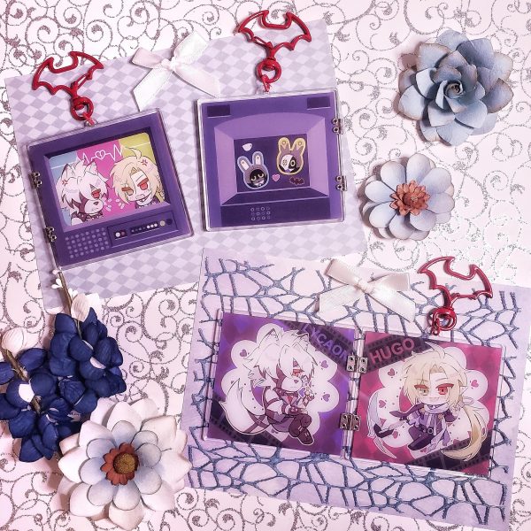 ZZZ Lycaon hugo Acrylic Hinge Charm