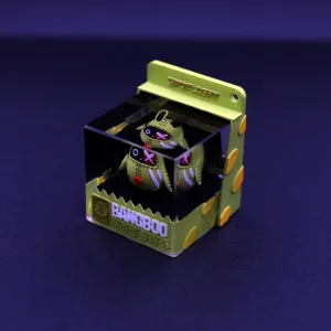 ZZZ Bangboo Amillion Miniature 3D Printed Cube Resin Keycap Gift