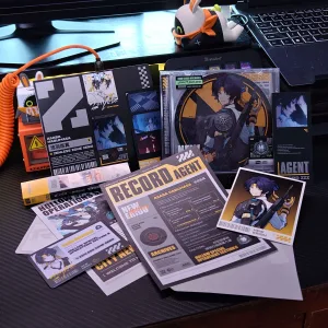 Zenless Zone Zero Toys - (ZZZ) Asaba Harumasa Character Archive CD/DVD – Collectible Gift for Fans, Perfect Birthday Present