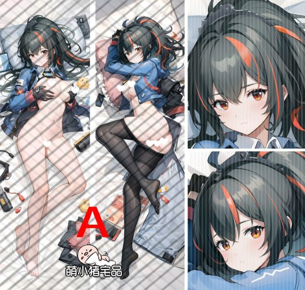 Zenless Zone Zero Zhu Yuan Anime Dakimakura Body Pillow Cover