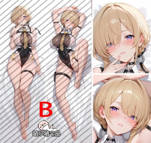 Zenless Zone Zero Evelyn Chevalier Anime Dakimakura Body Pillow Cover