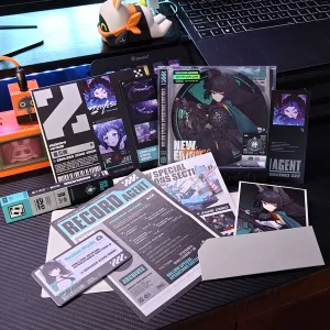 Zenless Zone Zero Toys - (ZZZ) Hoshimi Miyabi Character Archive CD/DVD – Collectible Gift for Fans, Perfect Birthday Present