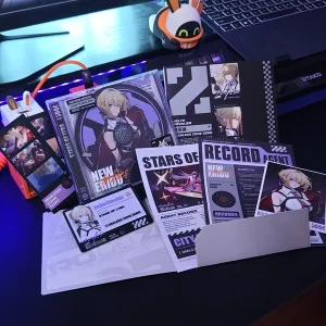 Zenless Zone Zero Toys - (ZZZ) Evelyn Chevalier Character Archive CD/DVD – Collectible Gift for Fans, Perfect Birthday Present