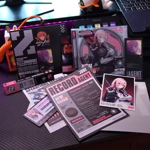 Zenless Zone Zero Toys - (ZZZ) Tsukishiro Yanagi Character Archive CD/DVD – Collectible Gift for Fans, Perfect Birthday Present